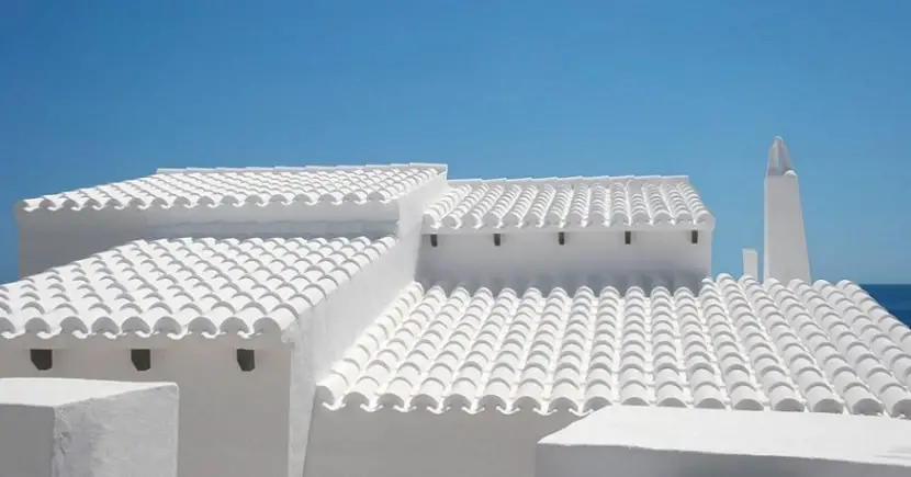 Complete White roof