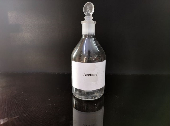 acetone bottle
