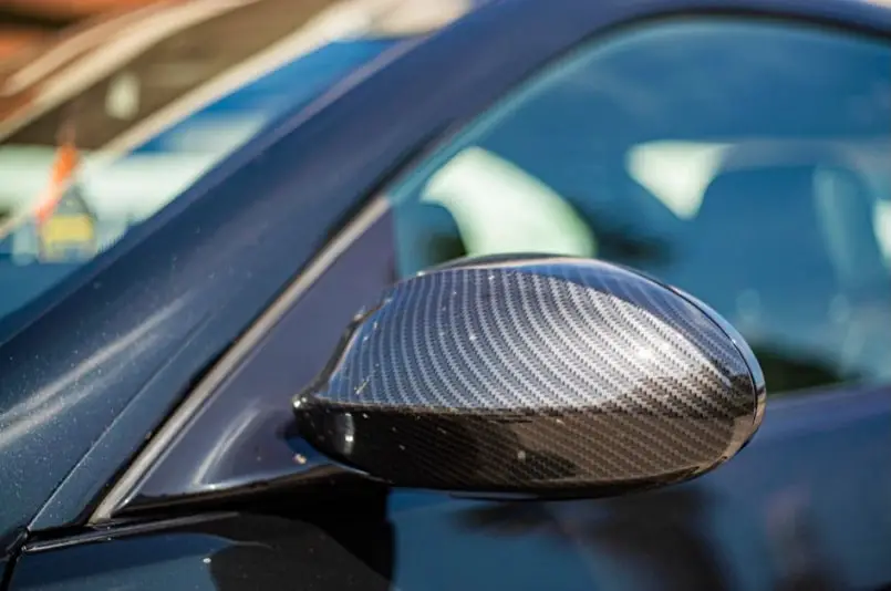 carbon fiber car mirror cover